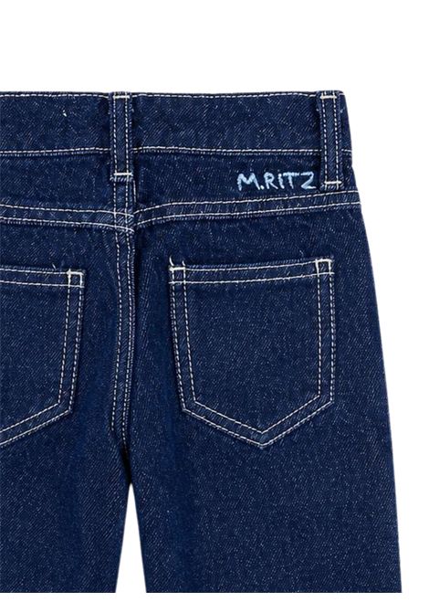 Jeans neonato blu in cotone Manuel Ritz | 4485BLU
